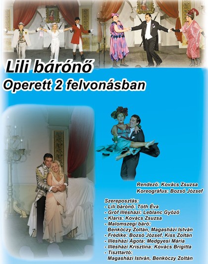operett - Lili bárónő